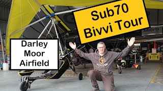 Ultralight / Sub70 Rally - Darley Moor airfield - Playing in the skies - Interviews