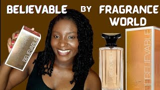 BELIEVABLE PERFUME REVIEW BY FRAGRANCE WORLD | MIDDLE EASTERN PERFUME