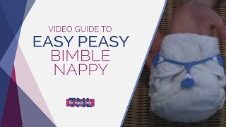 Bimble Nappies Demonstrated by The Nappy Lady