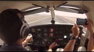 Low pass at Tenerife South Airport, 30 kts headwind!!