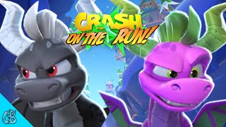 Crash Bandicoot: On The Run - All Released Dark Spyro Bosses