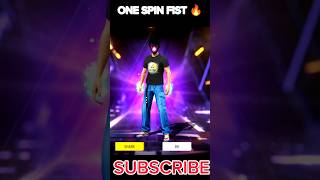 ONE SPIN ONLY 🔥😍#shorts #trending #freefire #1millionviews