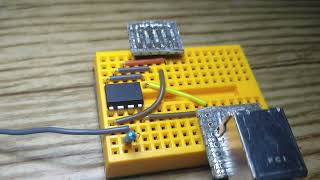 ATtiny85 Capacitive Touch Button Demo