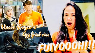 UNCLE ROGER MAKE EGG FRIED RICE FOR MICHELIN STAR CHEF / REACTION / REAKSI