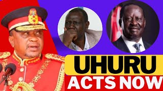 Uhuru MASTERSTROKE! Raila Shocking STAND Signals ODM Mps WITHDRAWAL from Ruto-Rigathi warfare