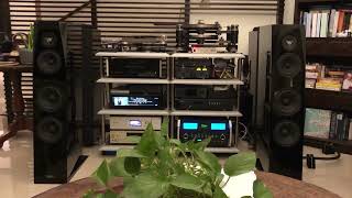 SB Acoustics Sasandu with Mcintosh MA9000, Kronos Sparta and SPL Audio phono Sampler 3