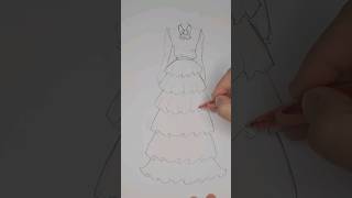 Fashion sketch by Nazli