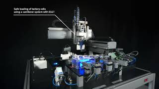 Festo Product Portfolio Example. Battery Production