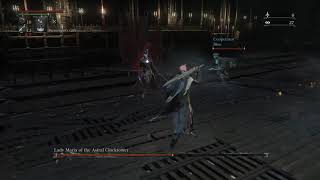 Bloodborne - Lady Maria of the Astral Clocktower Boss Fight