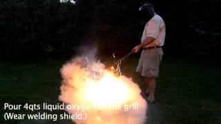 How to light a grill in 30 seconds