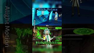 Rick Sanchez (C-137) Vs Rick Prime #vs #shorts