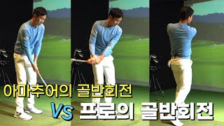 골반을 돌리라는 의미는, 무작정 돌리라는것이 아닙니다! ｜ 민학수의 All That Golf