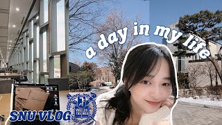 a day in my life: seoul national university MBA 🇰🇷 서울대 브이로그 | living in korea EP. 008