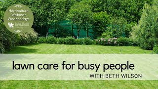 Lawn Care for Busy People