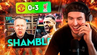 Reacting to "LIVERPOOL DESTROY UNITED"