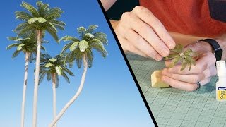 Coconut Palm Tree Tutorial - Model Scenery