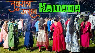 2 Day Kawada Navratri Festival Garba Dance video 2024 || Ekta Dj Musical Party Anvir