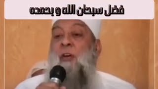 فضل سبحان الله و بحمده