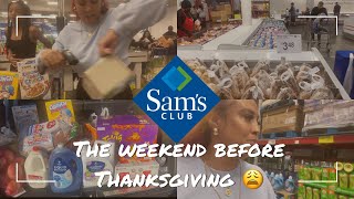 Sam's Club November Large Family Grocery Haul #samsclub #thanksgiving2023