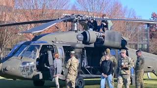 Black Hawk Helicopters Lands at Bloomsburg Veterans Appreciation Event