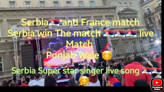 Serbia 🇷🇸 And  France 🇨🇵 Live Basketball Match 🇪🇺😊 Serbia win the match 🇷🇸 Serbia singer live song 😊