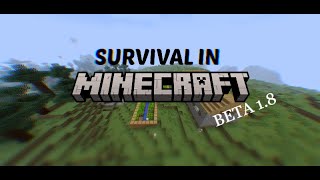 Survival in Minecraft Beta 1.8!