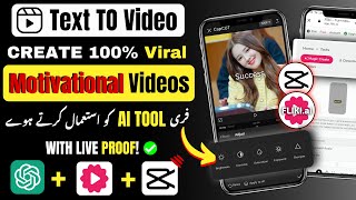 How to Create VIRAL Motivational Videos  By Using AI | Generate Videos With AI (YouTube Automation!)