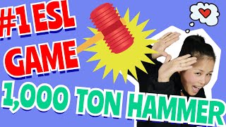 ESL Flashcard Game - 1,000 Ton Hammer