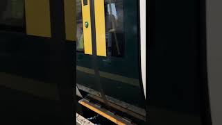 Class 377 (my train) arriving Hove