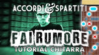 FAI RUMORE Tutorial Chitarra - Diodato