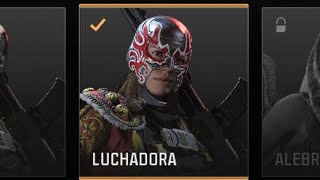 Modern Warfare 3 - "Luchadora" Operator Skin