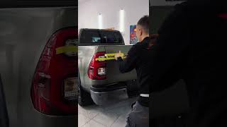 Toyota hilux антигравийная пленка NANOSHIELD premium satin