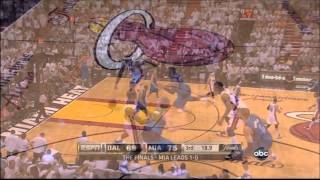 LeBron James RIDICULOUS Head-at-the Rim Dunk (NBA Finals, Game 2)