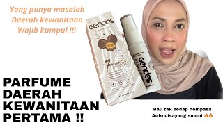 FEMININE SPRAY DAERAH KEWANITAAN  GENDES | PARFUME PERTAMA UNTUK DAERAH KEWANITAAN!!