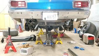 1973 Plymouth Duster Dual Exhaust Install!