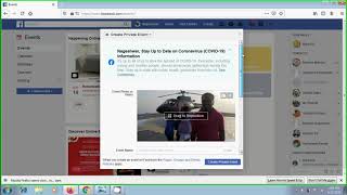 Facebook:  how to create events on Facebook