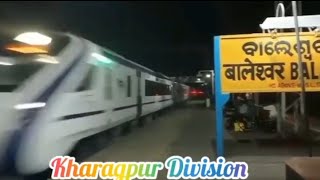 Vande Bharat Express trail in Balasore Kharagpur division||Indianrailways||SouthEastern|| Railfannig