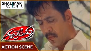 గజేంద్ర మూవీ || Arjun Action Scene || Arjun, Keerat || Shalimar Action