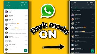 WhatsApp dark mode kivabe korbo 2023 । whatsapp dark mode kaise kare। NEW UPDATE 3023 Atikul studio