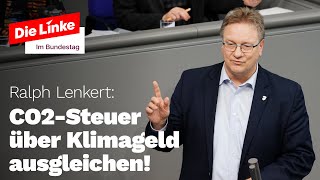 CO2-Steuer über Klimageld ausgleichen!