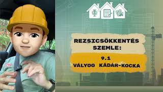 9.1 REZSICSÖKKENTÉS-SZEMLE: Vályog kádár-kocka