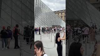 Louvre exterior in 60 seconds #louvre #museum #Paris #travel #louvremuseum