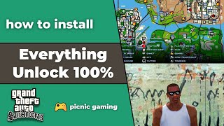 How to Unlock Everything in GTA SA | king of gta san andreas | Gta Sa Complete All Missions