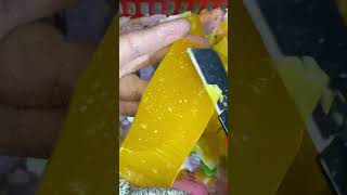 Cutting dry soap 💛🎶🔪