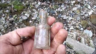 Creek Walking for Antique Bottles in Demopolis Alabama & Old Spring Hill