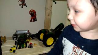 Tractor kids playtime