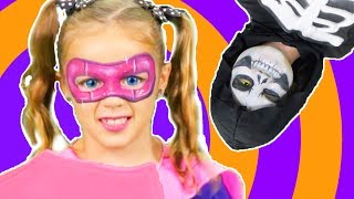 Хэллоуин Face Paint Fun | Научитесь рисовать лицо | Хэллоуинские костюмы