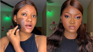 CHANGING MY SKIN COLOUR?? LIGHT SKINNED GIRL TURNS DARK SKINNED? UNEXPECTED MAKEUP TRANSFORMATION