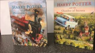 Harry Potter Illustrated Editions - Philosopher's Stone/Chamber of Secrets