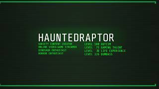 HauntedRaptor Live Stream